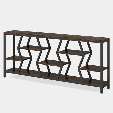 Durable Sofa Console Table with Generous Storage HouseOfZazla