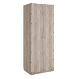 Lee - Free Standing Wardrobe Closet With Adjustable Shoe Shelves