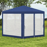 Outsunny 13' x 11' Outdoor Party Tent with Protective Mesh Sidewalls