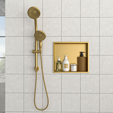 Stainless Steel Shower Niche With Seamless Design For Bathroom Storage HouseOfZazla