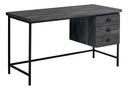Computer Desk For Home Office, Laptop, 3 Storage Drawers, Contemporary & Modern HouseOfZazla