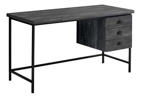 Computer Desk For Home Office, Laptop, 3 Storage Drawers, Contemporary & Modern HouseOfZazla