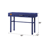 Cargo Vanity Desk With Functional Storage