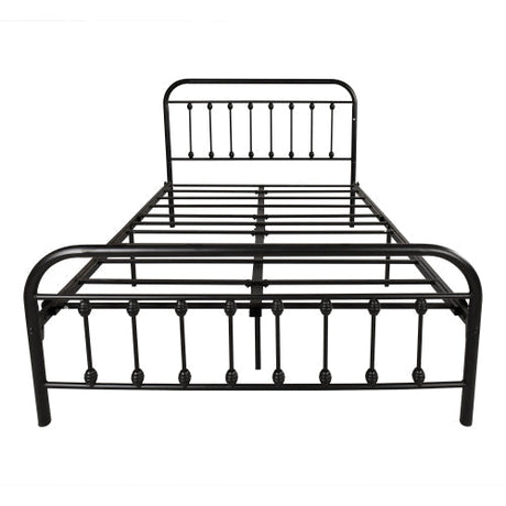 Tara Victorian-Style Steel Bed Frame HouseOfZazla