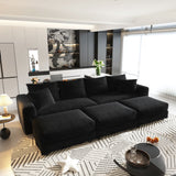 Modern Comfy Upholstered Sofa Cloud Couch & Deep Seat Couches