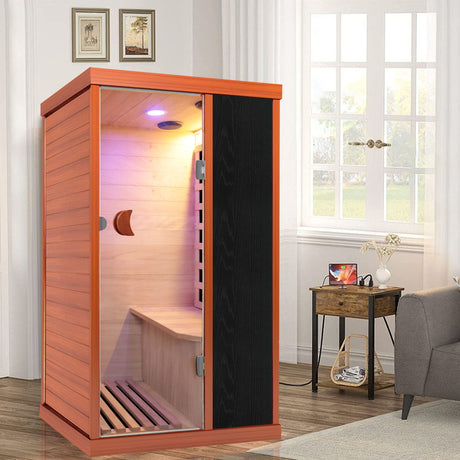 Infrared Sauna Room Single Room HouseOfZazla