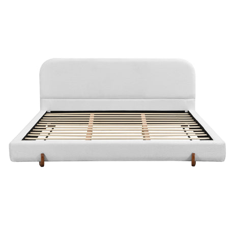 Elegant Upholstered Bed Frame HouseOfZazla