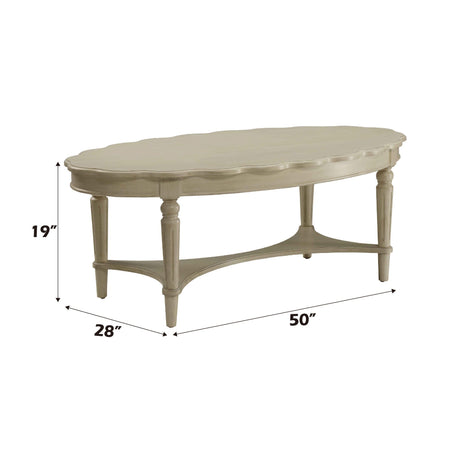 Fordon French Antique Coffee Table - Ivory HouseOfZazla