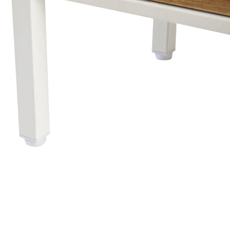 Modern Rattan Coffee Table with Sliding Door HouseOfZazla