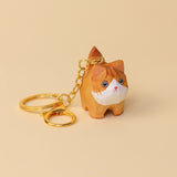 Hand-Carved Cat Painting Kit – Paint Two Cats, Create a Keychain