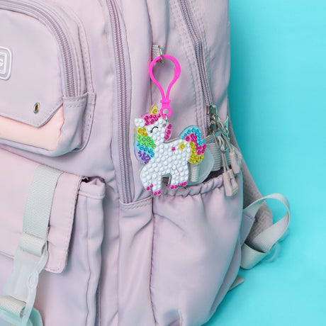 Adorable Keychains Diamond Art Kit – Unicorn (Set of 15) Kitsville