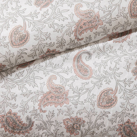 9 Piece Cotton Percale Comforter Set Blush HouseOfZazla