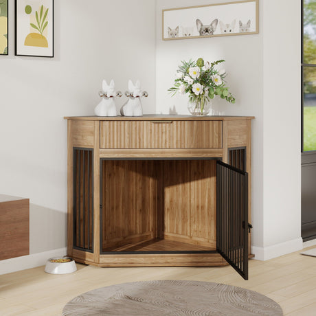 Corner Dog Crate HouseOfZazla