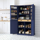 TOPMAX Large Freestanding Kitchen Pantry Storage Cabinet HouseOfZazla