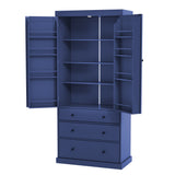 TOPMAX 77inch Farmhouse Kitchen Pantry
