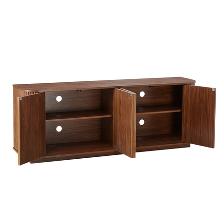 Sideboard Storage Cabinet TV Stand with Wave Pattern HouseOfZazla