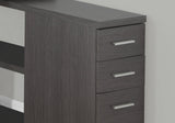L-Shape Computer Desk with Storage Drawers