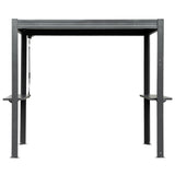 8x5 Ft Grill Louvered Pergola for Outdoor Grill