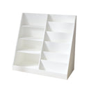 Bookshelf And Toy Storage Organizer, 4 Tier Bookcase With Display Stand For Playroom HouseOfZazla