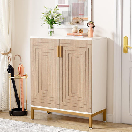 Shoe Cabinet With Doors, 5 Tiers Shoe Storage Organizer HouseOfZazla