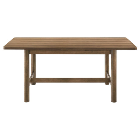Graham - 7 Piece Rectangular Dining Table Set - Walnut HouseOfZazla