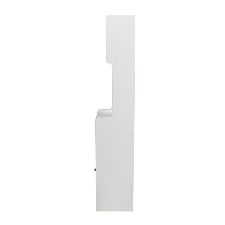70.87" H Tall Bathroom Storage Cabinet with 1 Door and 2 Drawers HouseOfZazla