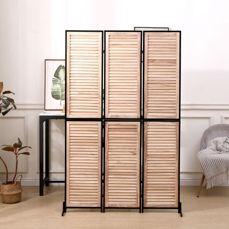 Rustic 3 Panel Room Dividers And Folding Privacy Screen HouseOfZazla