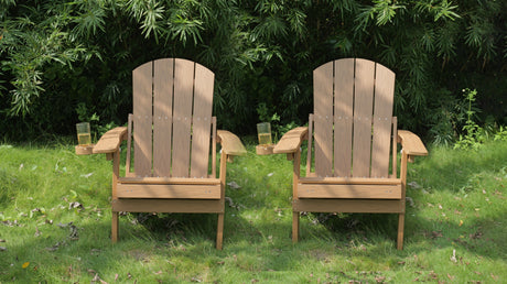2-Piece All-Season Outdoor Lounge Chairs For Patio Leisure & Garden Relaxation Moments HouseOfZazla