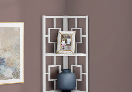 4 Tier Corner Bookshelf - Contemporary & Modern HouseOfZazla