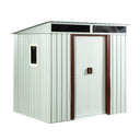 Outdoor Metal Storage Shed With Window HouseOfZazla