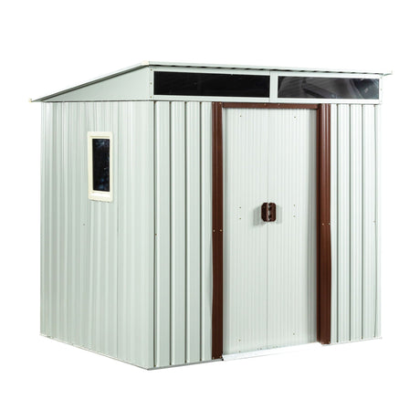 Outdoor Metal Storage Shed With Window HouseOfZazla