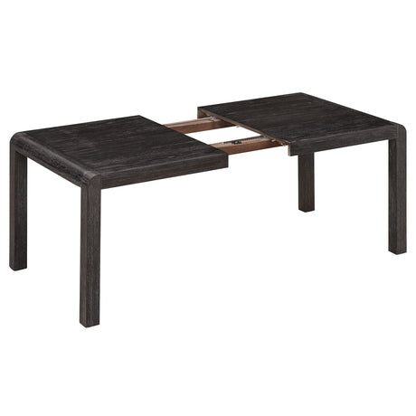 Extendable Dining Table Set With 4 Upholstered Chairs And 1 Bench HouseOfZazla