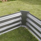Metal Raised Garden Bed 4x2x1 ft