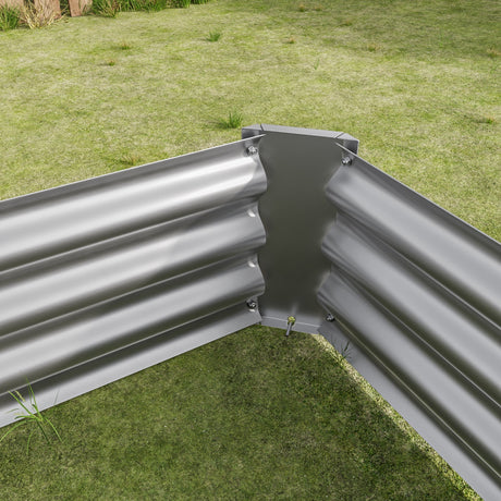 Metal Raised Garden Bed 4x2x1 ft HouseOfZazla