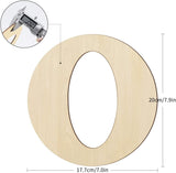 8 Inch Wooden Letter Welcome Wood Letters, Unfinished Wooden Letters “Welcome“ for Wall Decoration WoodArtSupply