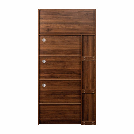 70.87" Tall Kitchen Pantry Cabinet with Multi-Tier Pull-Out Shelf HouseOfZazla
