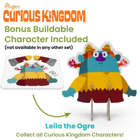 Story Starters for Beginners: Create a Story Card Activity for Kids, Pre-Literacy Illustrated Story Prompts (No Reading Required) Part of The Curious Kingdom by Playper Playper