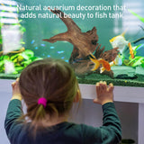 WDEFUN Natural Driftwood for Aquarium Decor, 3-Piece 7''-11'' Large Driftwood for Decorations on Fish Tank, Reptiles Bearded Dragon Accessories or Air Plants WDEFUN