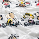 Berkshire VelvetLoft Peanuts Snoopy Cute Character Plush Throw Blanket, Peanuts Gang, Throw (55" x 70") Berkshire Blanket