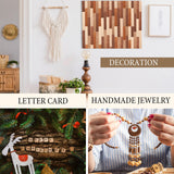 30 Pieces Exotic Wood Pen Blanks Pen Turning Supplies, Black Walnut, Hard Maple, Beech, Sapele, Cherry, and Merbau DIY Crafts Pen Turning Kit for DIY Crafts,5 x 3/4 x 3/4 Inches Yookeer