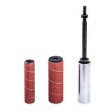 Sander Hand-Held Rubber Sanding Drum for Drill 4-1/2" x 1-1/2" and 4-1/2" x 1" (Hand Drum Sander) RTX