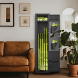 HEANVO 2-4 Gun Safe, Gun Safe for Rifles and Pistols, Shotgun Rifle Safe,No Assembly Gun Cabinet for Shotguns, Quick Access Rifle Safe, Gun Locker with Dual Alarm & Mute Mode Switching HEANVO