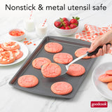GoodCook Nonstick Steel Baking Sheet, 11" x 17", Gray GoodCook