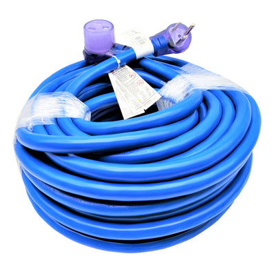 Parkworld Welder Extension Cord NEMA 6-50 Extension Cord, 6-50P to 6-50R STW 8AWG/3C for 40 Amp 250 Volt (75FT)