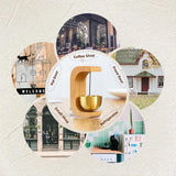 Shopkeepers Bell for Door Opening, Magnetic Shopkeepers Bell Wood Doorbell Wind Chime for Refrigerator, Room, Porch, Garden, Backyard, Restaurant,Home Garden Windchime Housewarming Gift EDINGM