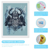 Brkgpw Viking Norse Odin Crow Diamond Art Painting Kit 12x16inch, Adult, Canvas, Unisex, All Seasons Brkgpw