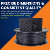 3D-Fuel 3D Filament High Temp Tough Pro PLA+ Midnight Black, 1.75mm, 1 kg +/- 0.02mm Tolerance, Made in USA, Easy to Print and Works with Most 3D Printer Brands 3D-FUEL FUELING YOUR CREATIVITY