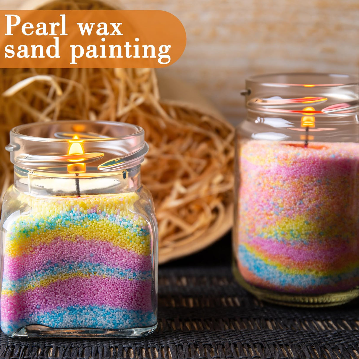 Conelist 100 Pack 2 Inch Cotton Wicks for Sand Candles Making White 100% Natural Cotton Candle Wicks, Low Smoke, No Lead and Metal for Candle Making DIY Conelist