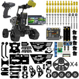 Smart Robot Kit, Robot Building Car kit for Raspberry Pi Python Coding, STEM Programming Robotic Arm Kit with Camera (Not Included Raspberry Pi Board) BLONWINER