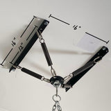 shikoyi Heavy Bag Hanger Noise and Vibration Dampening Design Ceiling or Open Floor Joist Mount for Heavy Punching Bags up to 140 LBS shikoyi